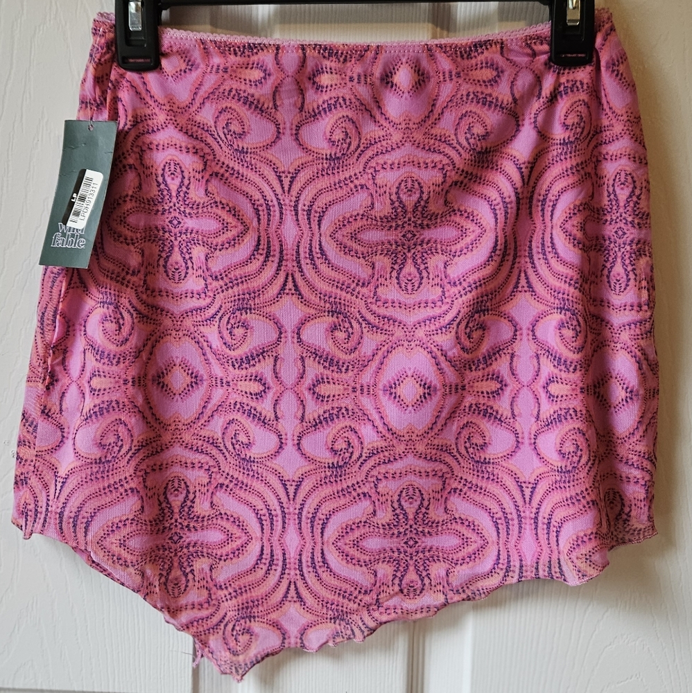 Wild Fable Asymmetrical Mini Sz S - Picture 6 of 9
